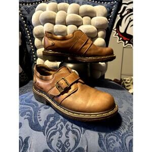 Dr Martens Vintage Camel Tan Brown Monk Strap size 7/EU 38